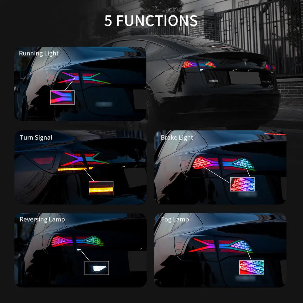LED tail lights