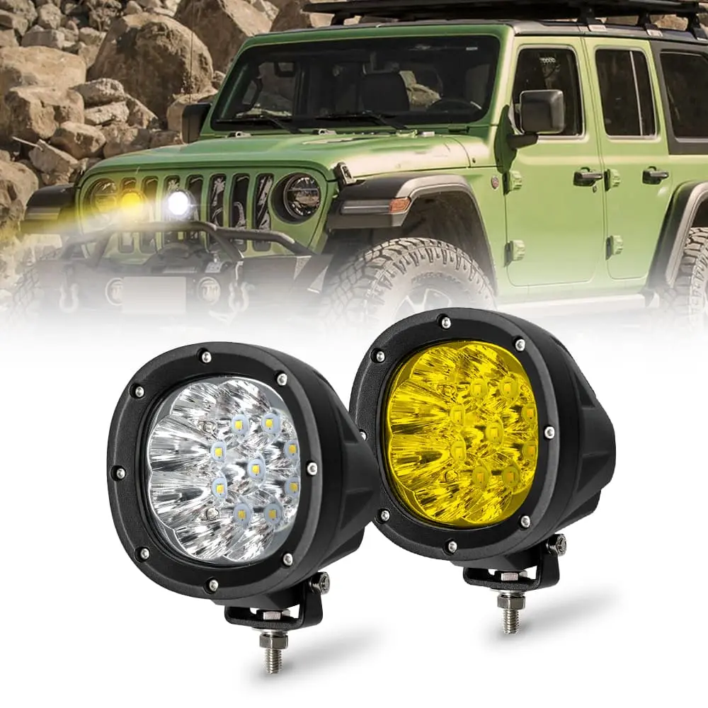 Combo Auxiliary LED Fog Light For Bumper Truck