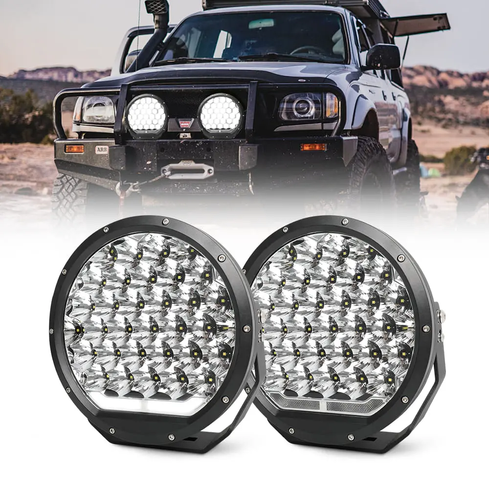 9inch Round Offroad Driving Light With DRL 