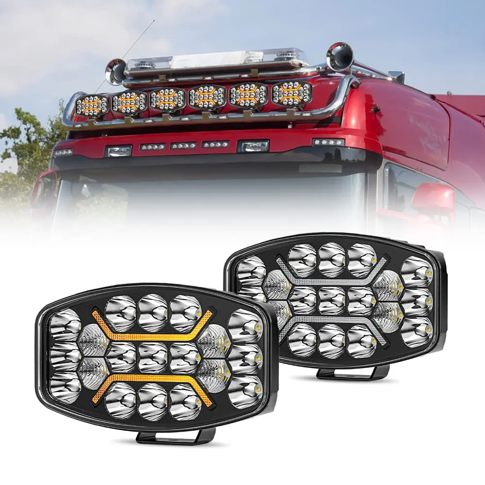 10 Inch Automotive 24V Truck Driving Work Lights