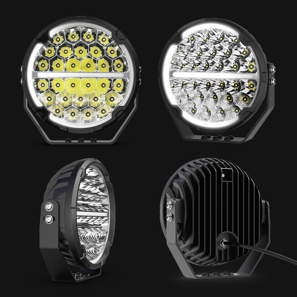 9" led work light