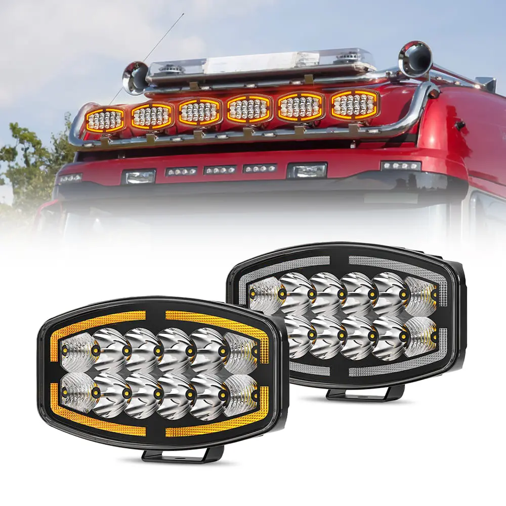 10 Inch Automotive 24V Truck Driving Work Lights